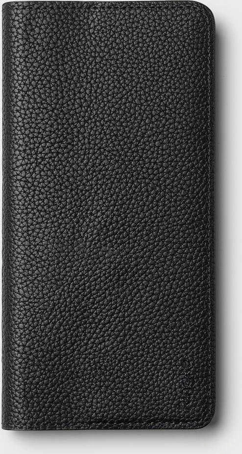 „Ringke Folio Signature“ atverčiamas odinis dėklas, skirtas Samsung Galaxy S22 + (S22 Plus) juodas (FSS118R262)