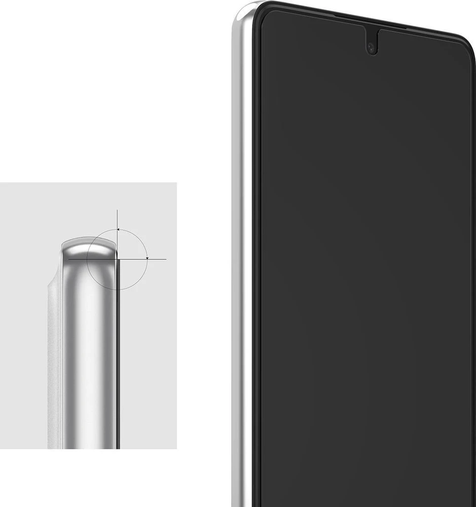Ringke Invisible Defender ID Glass 2.5D 0.33mm ekrano apsauga Samsung Galaxy A73 5G