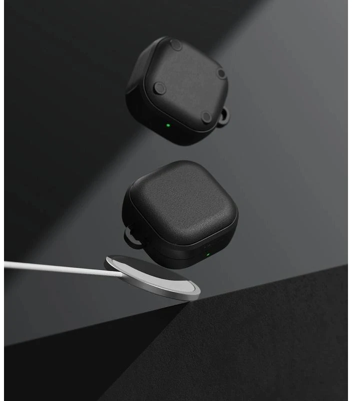Dėklas Ringke Onyx Magnetic MagSafe Samsung Galaxy Buds 4 / 4 Pro juodos spalvos