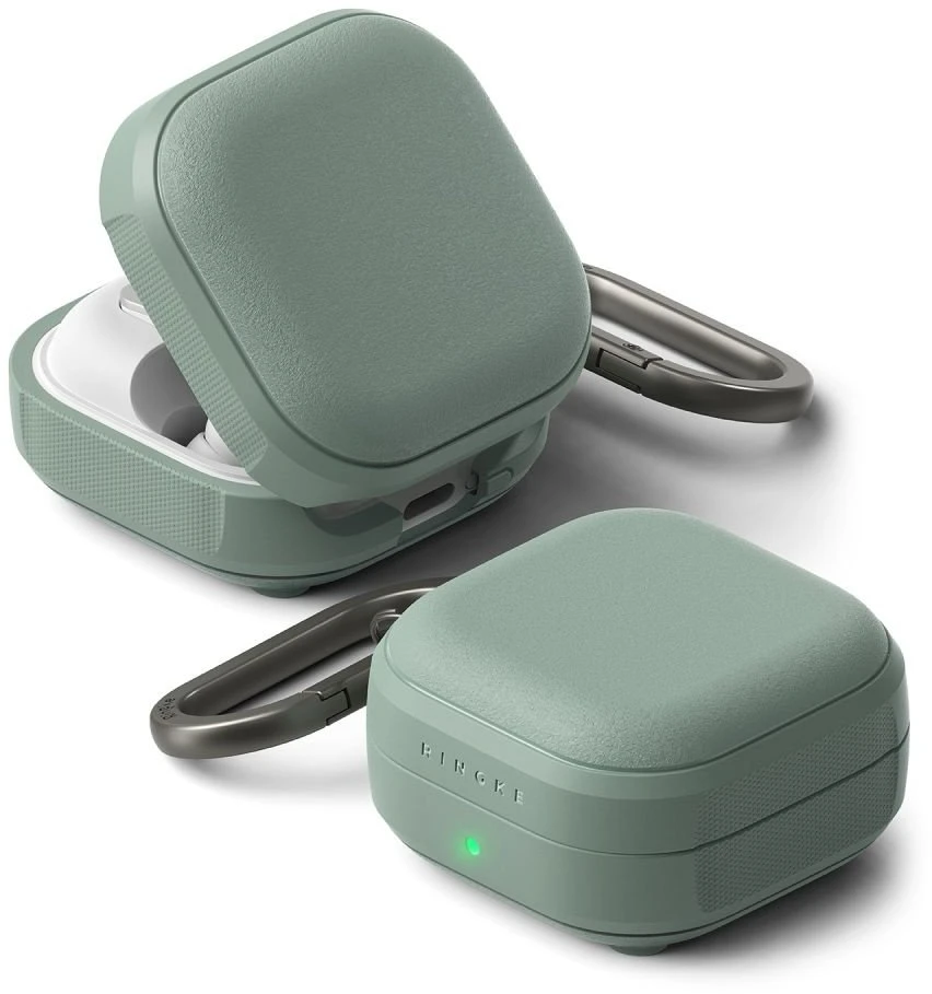 Dėklas Ringke Onyx Magnetic MagSafe Samsung Galaxy Buds 4 / 4 Pro Sage žalios spalvos