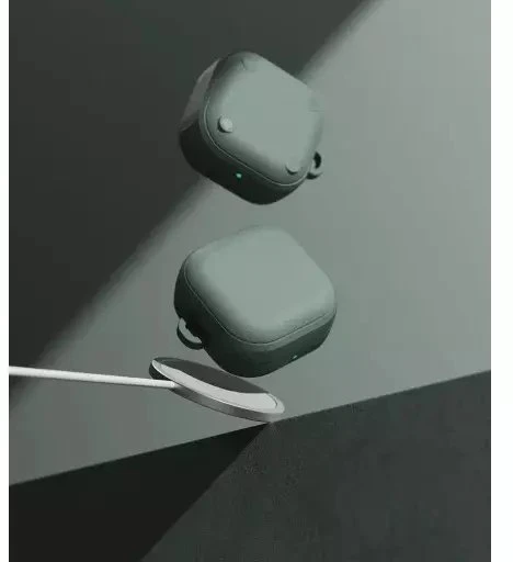 Dėklas Ringke Onyx Magnetic MagSafe Samsung Galaxy Buds 4 / 4 Pro Sage žalios spalvos
