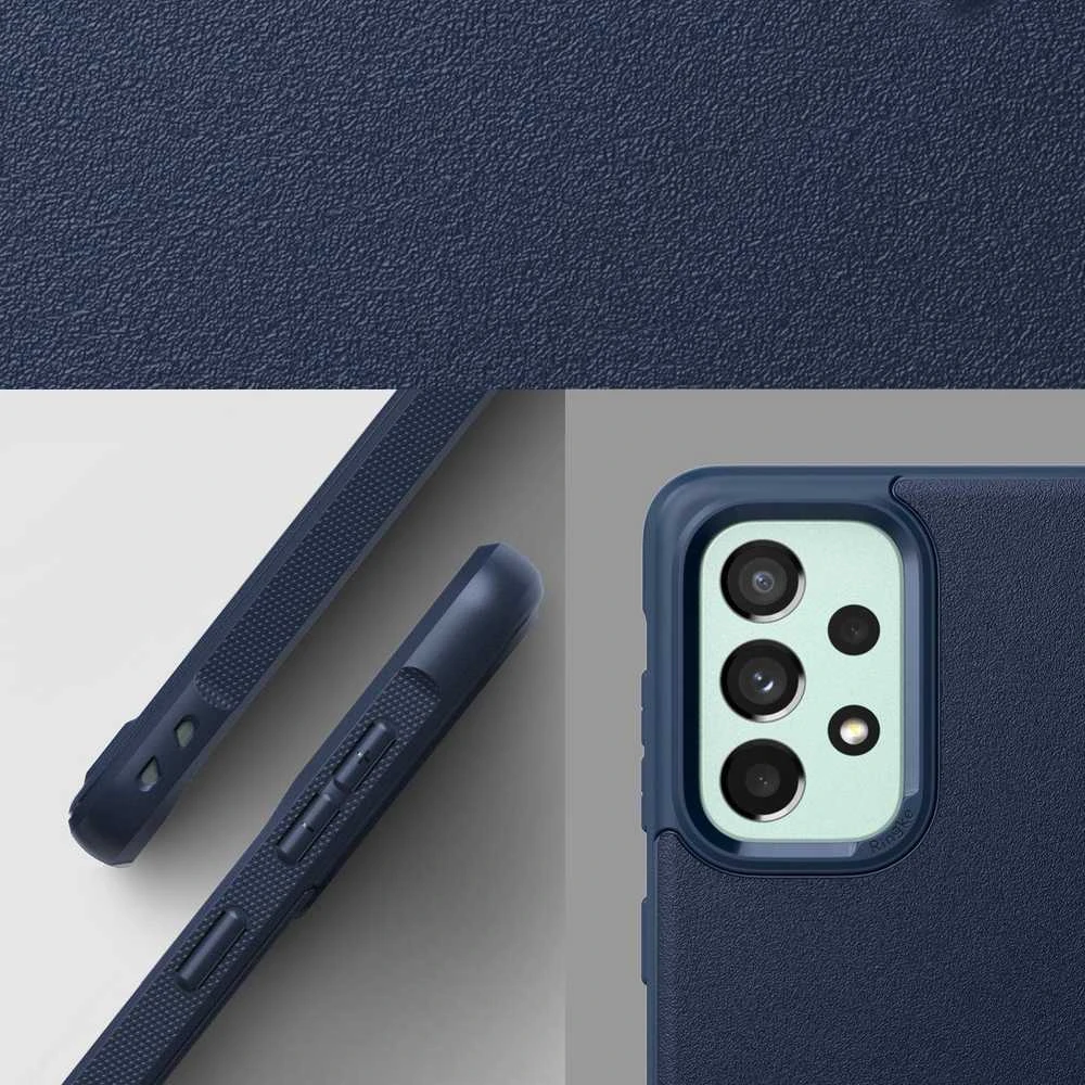 Ringke Onyx durable Samsung Galaxy A73 dėklas telefonui mėlynos spalvos