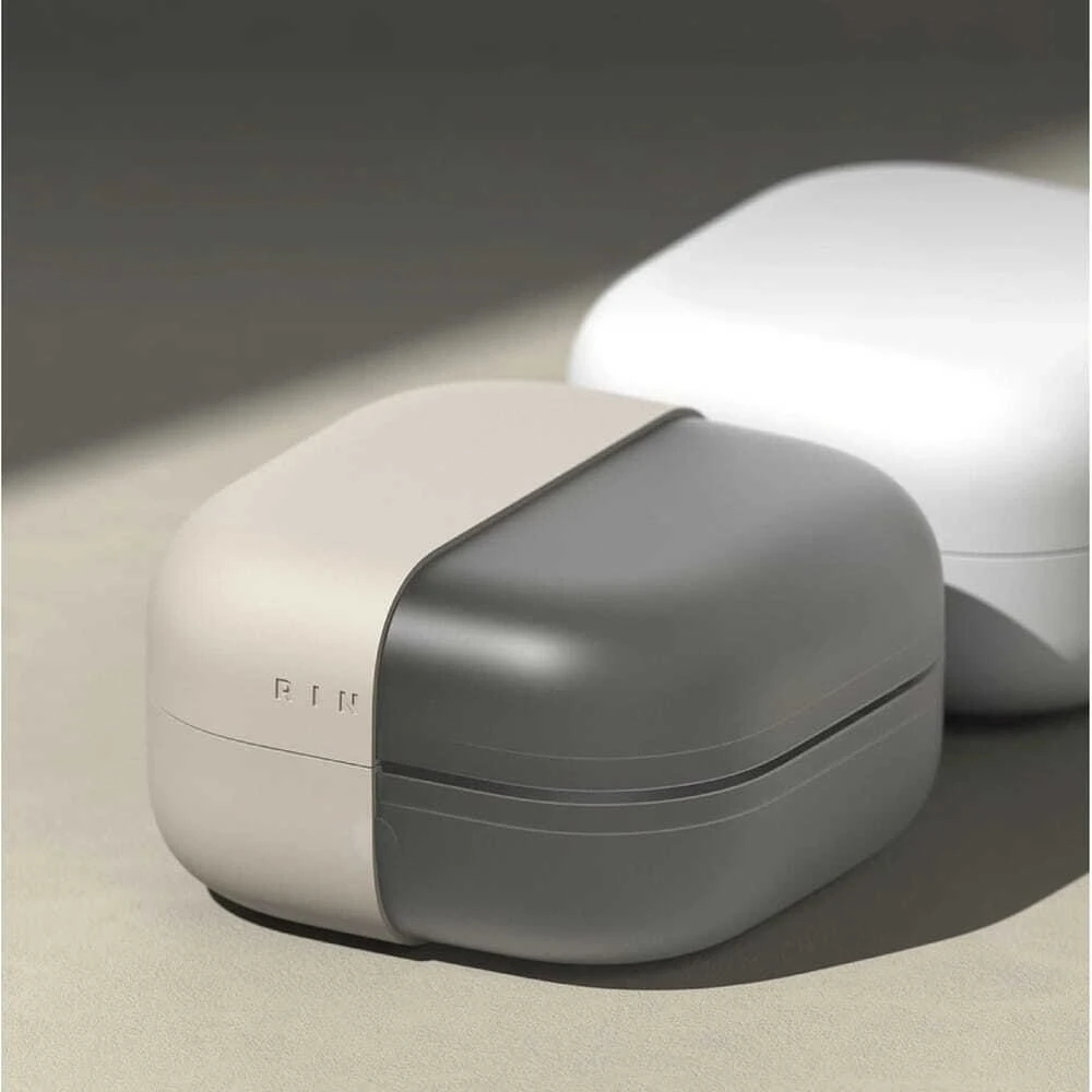 Dėklas „Ringke“ silikoninės „Samsung Galaxy Buds 4 / 4 Pro“ ausinės, akmuo