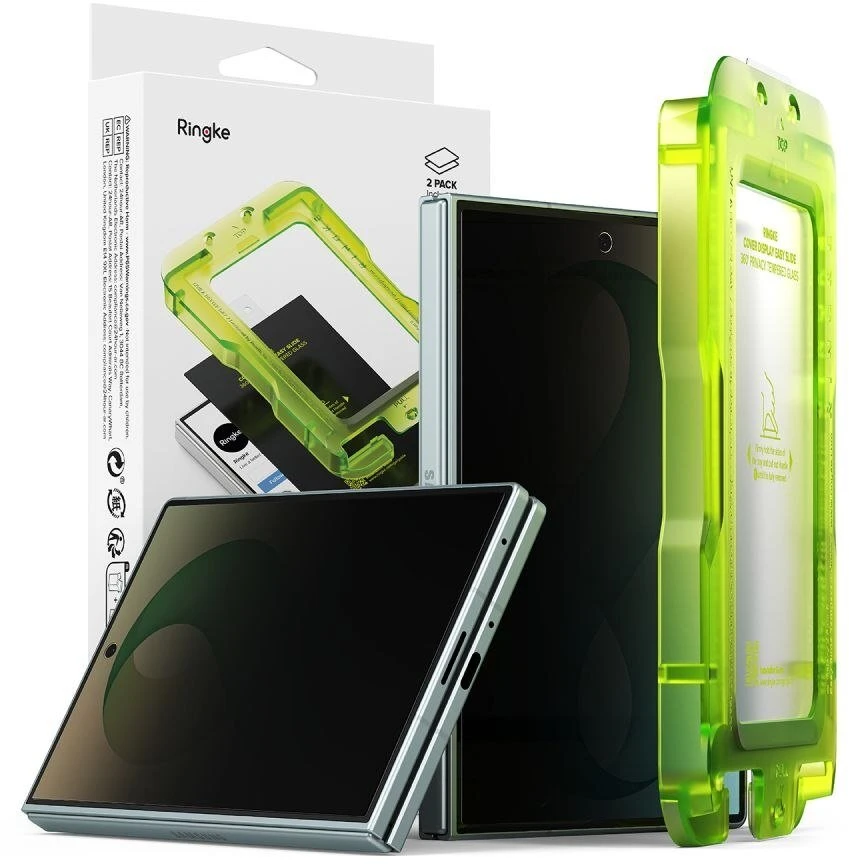 PRIVATUMĄ UŽTIKRINANTIS STIKLAS RINGKE COVER DISPLAY EASY SLIDE 360 2-PACK Samsung Galaxy Z FOLD 8 PRIVACY