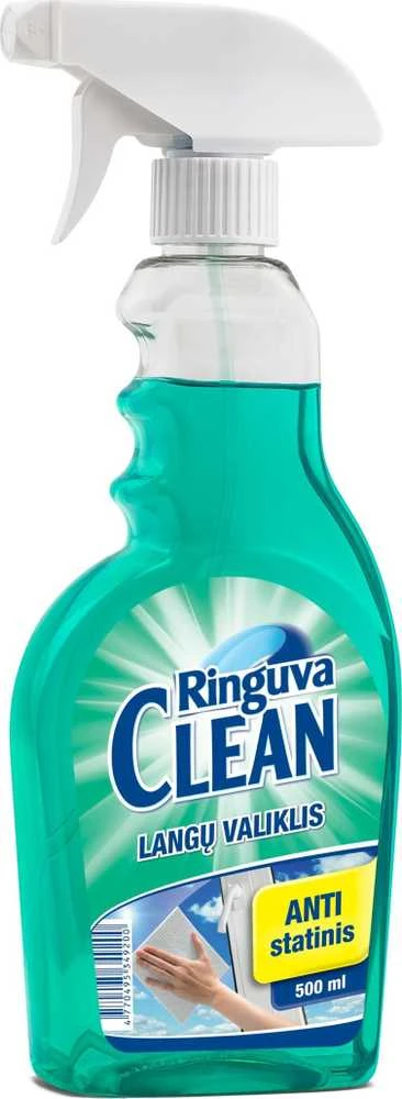 Ringuva_Clea Langų valiklis Ringuva Clean, antistatinis, 0,5 l