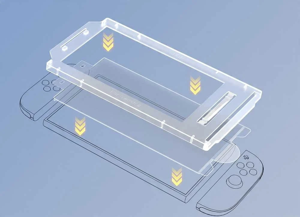 JYS 14 vienetų priedų rinkinys: laikikliai, dėklas, įkroviklis, stovas Nintendo Switch 2 NS2293 (SB10202)