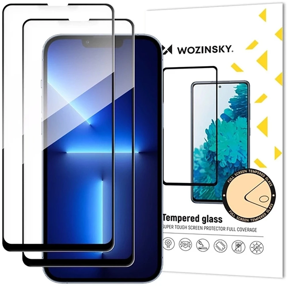 Set of 2 Wozinsky Full Glue apsauginis stiklas skirtas Samsung Galaxy M56