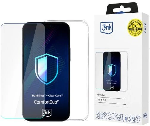 Rinkinys 3MK ComfortDuo Clear do Samsung Galaxy M16 5G