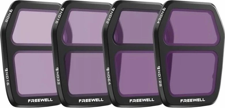 4 Split ND Freewell filtrų rinkinys, skirtas DJI Air 3S
