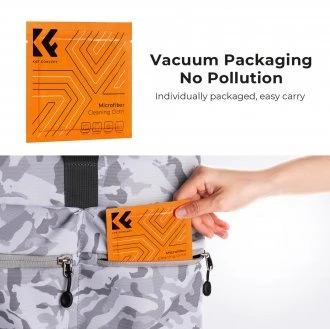 Valiklis Valymo Rinkinys - K&F Concept 3-in-1 Silikoninis Pūstuvas, Šepetys, Mikropluošto Audiniai