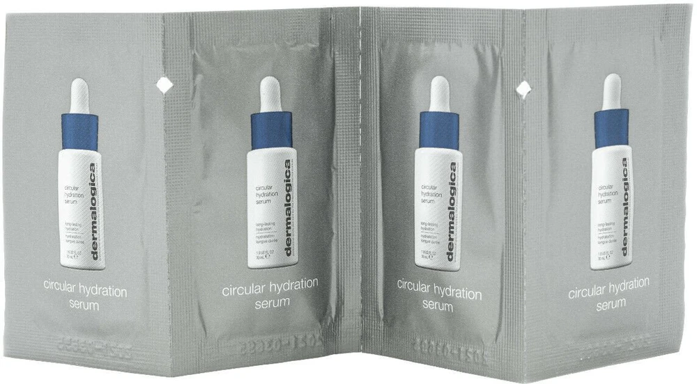 Dermalogica žiedinio drėkinimo glicerino serumo rinkinys veidui, 4 vnt.