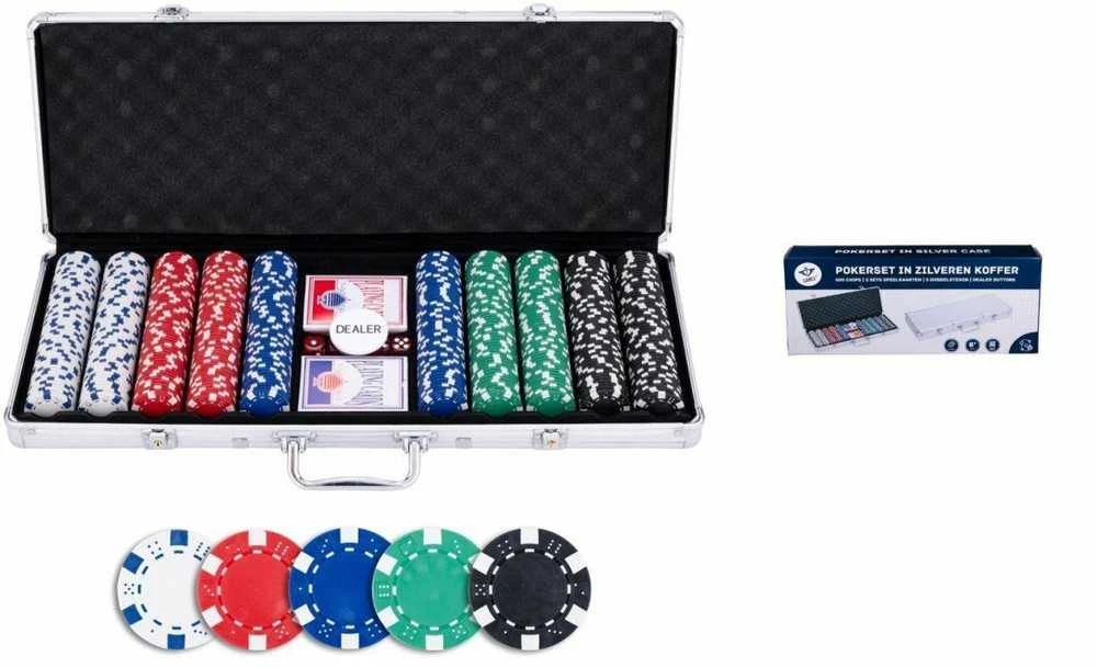 Engelhart Pokerio rinkinys 500 vnt.