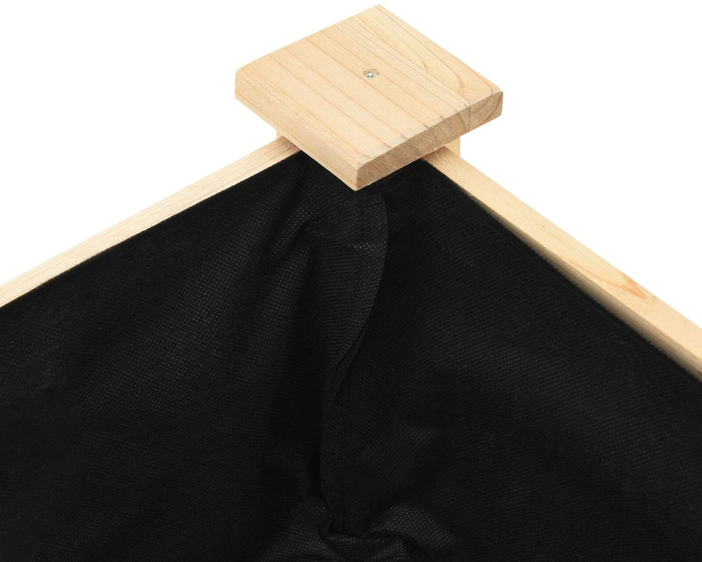 Sodo vazonas Smėlio 60,5 x 60 x 76,5 cm Kietasis pušinis medis