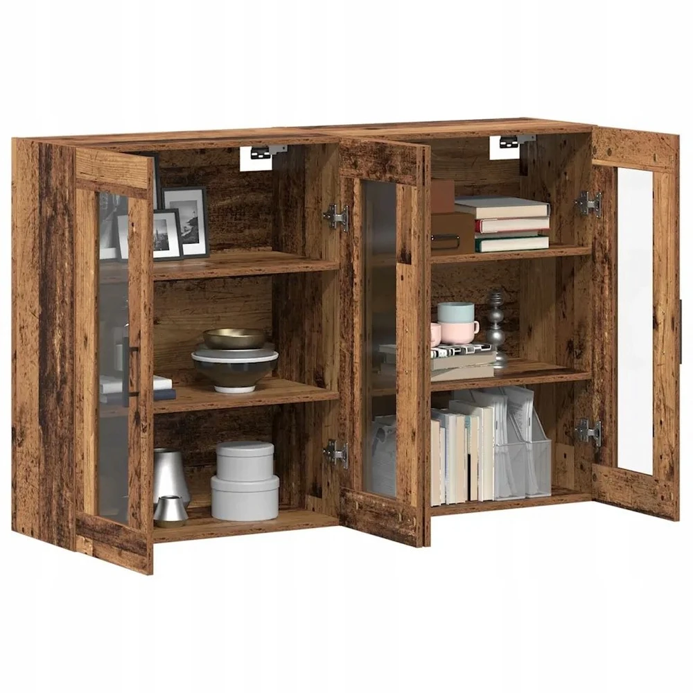 Sieniniai baldai 2 vnt. Sena mediena 69,5 x 34 x 90 cm