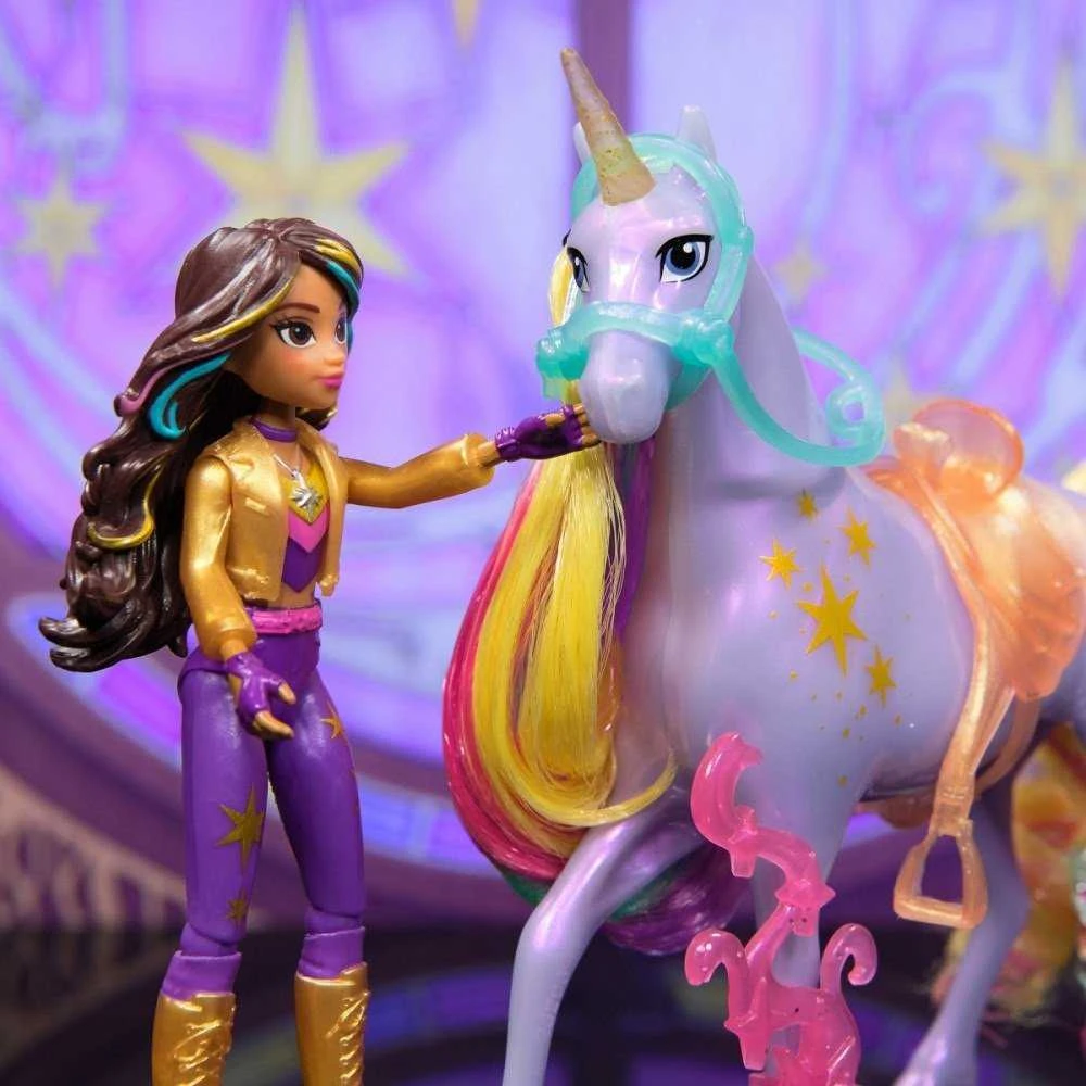 Spin Master Unicorn Academy Vienaragio akademijos lėlė ir vienaragis V2 – Sofija ir Laukinė žvaigždė (6072668)