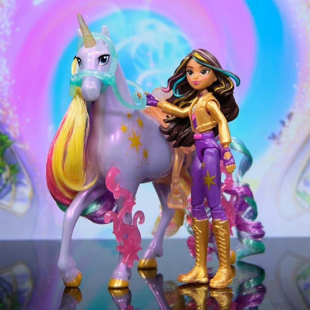 Spin Master Unicorn Academy Vienaragio akademijos lėlė ir vienaragis V2 – Sofija ir Laukinė žvaigždė (6072668)