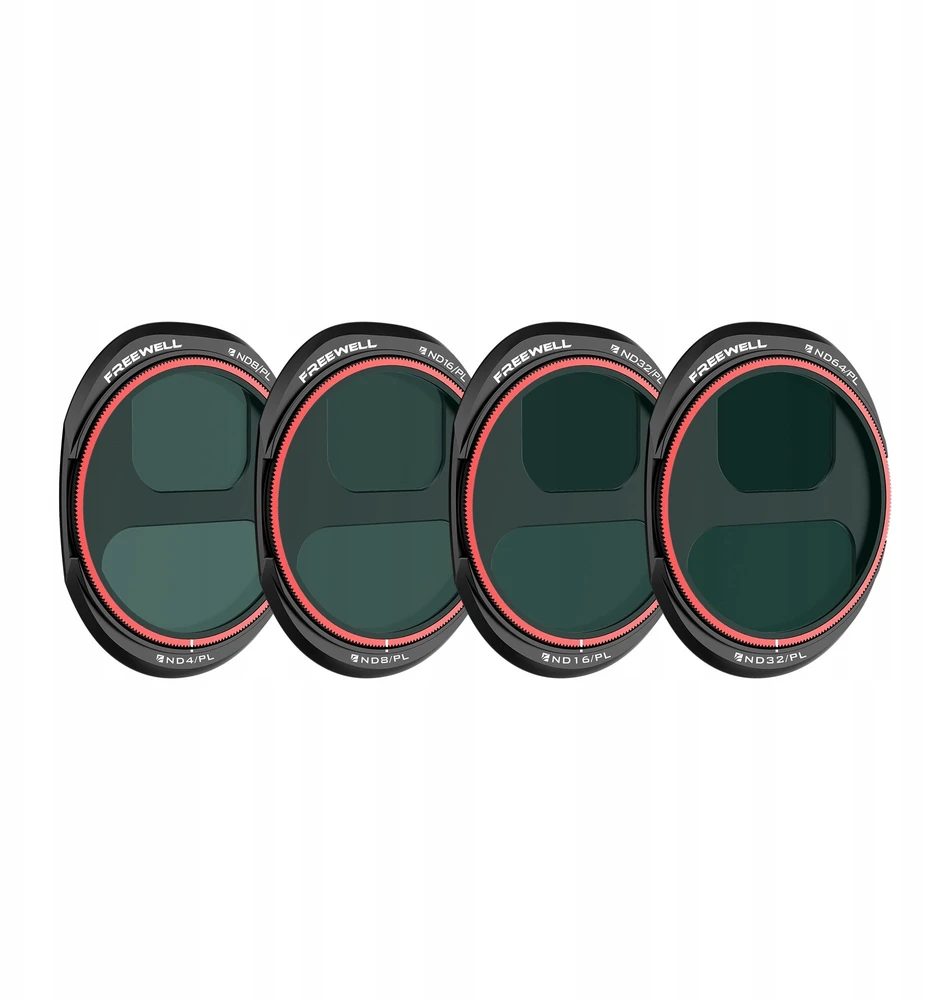 FREEWELL filtrų rinkinys DJI Mavic 4 Pro ND/PL Bright Day dronui (4 vnt.)