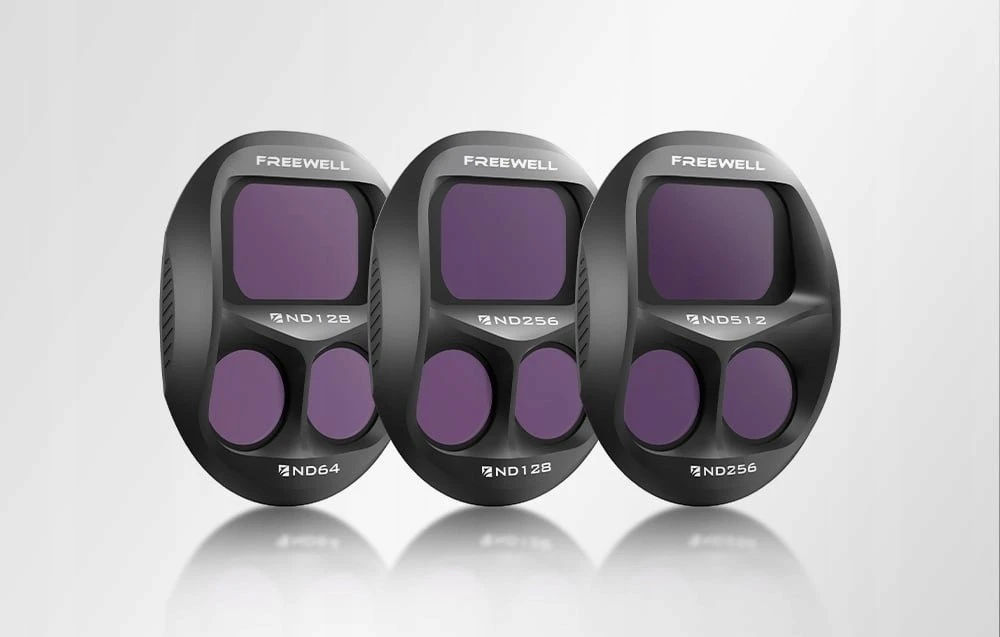 „FREEWELL“ itin ryškus saulėtos dienos filtrų rinkinys, skirtas „Mavic 4 Pro“
