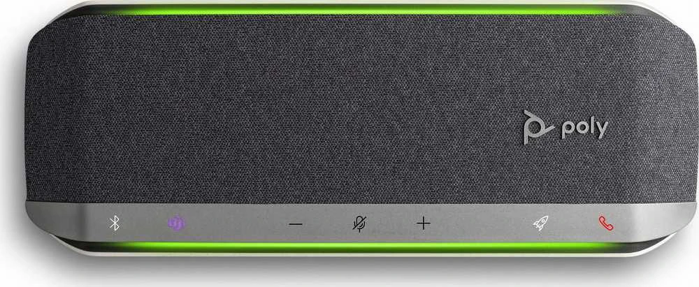 Kompiuterio kolonėlės „Poly Sync 40“ garsiakalbis, konferencijų sprendimas, „Bluetooth“, USB-A ir USB-C