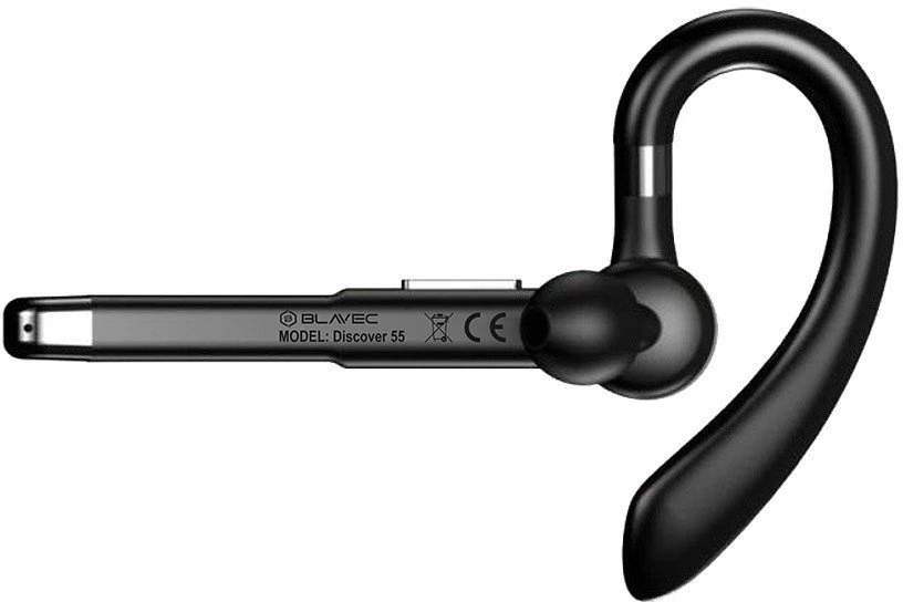 Blavec Bluetooth laisvų rankų įranga Discover 55 + išorinė baterija (BHDI55-B) juodos spalvos