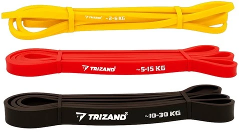 Mankštos gumelių rinkinys - 3 vnt. Trizand 25879