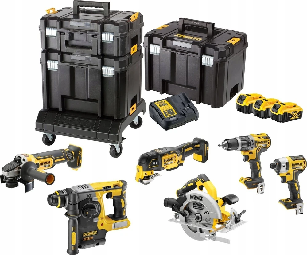Dewalt 18v xr 6 pc kit