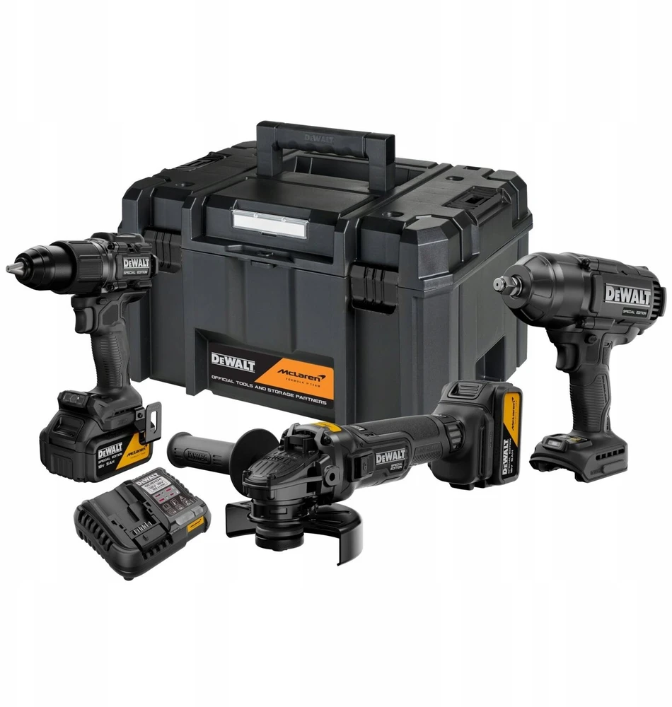 Dewalt 18v xr komplektas 3-elementowy 2x5ah