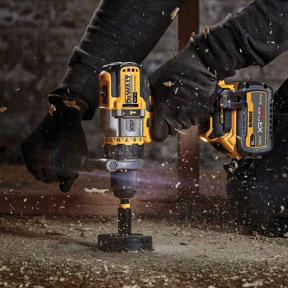 Įrankių rinkinys DeWalt DCK2016T2T-QW (DCD999 + DCG418); 2x6,0 Ah akum.