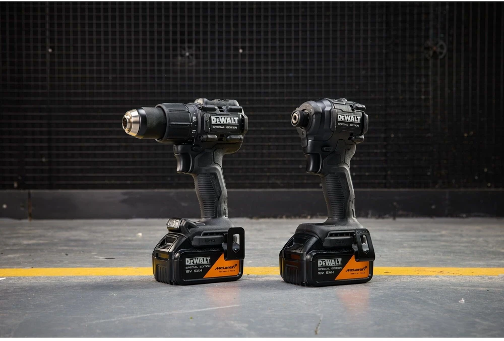 Dewalt Rinkinys MCLAREN 18V XR DCD86 + DCF86 2*5.0AH