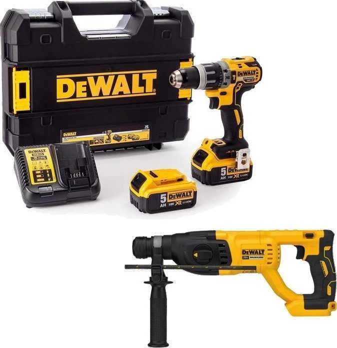 DEWALT XR DCK304P2 18 V kombinuotas elektrinių įrankių rinkinys