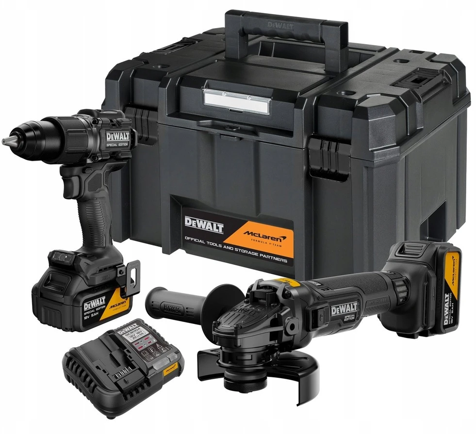 Įrankių komplektas DeWalt DCK2223MP2T; 18 V; 2x5,0 Ah akum.