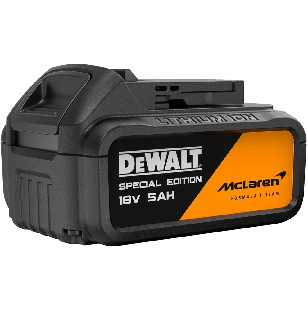 Akumuliatorinis komplektas Combo DCD86M + DCF86M + DCF99M + DCF92M + DCG45M, 3x5Ah, 18V XR, DEWALT [DCK5222MP3T-QW] edycja MCLAREN