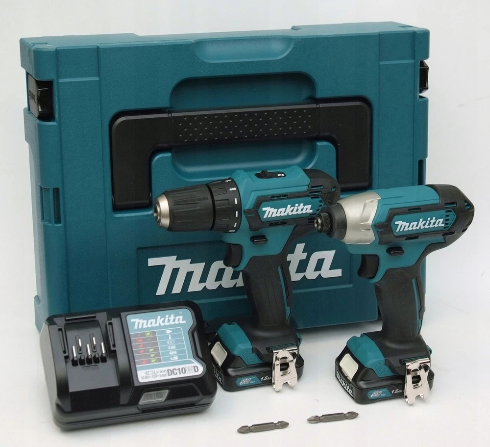 MAKITA KOMPLEKTAS COMBO 12V CLX224X (DF333D, TD110D) 2×2,0Ah MP