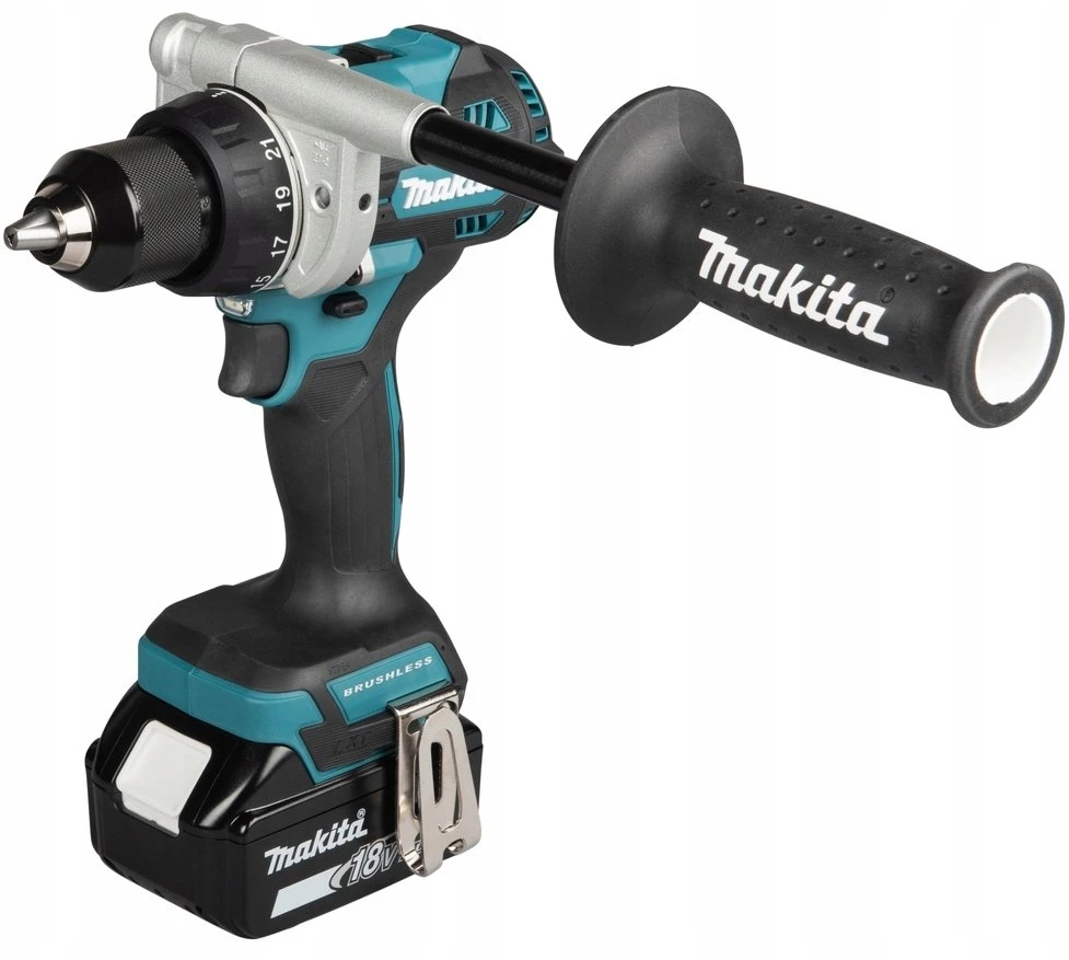 MAKITA KOMPLEKTAS COMBO 18V DLX3202TJ (DHP492, DGA506, DHR243) 3×5,0Ah 2xMP