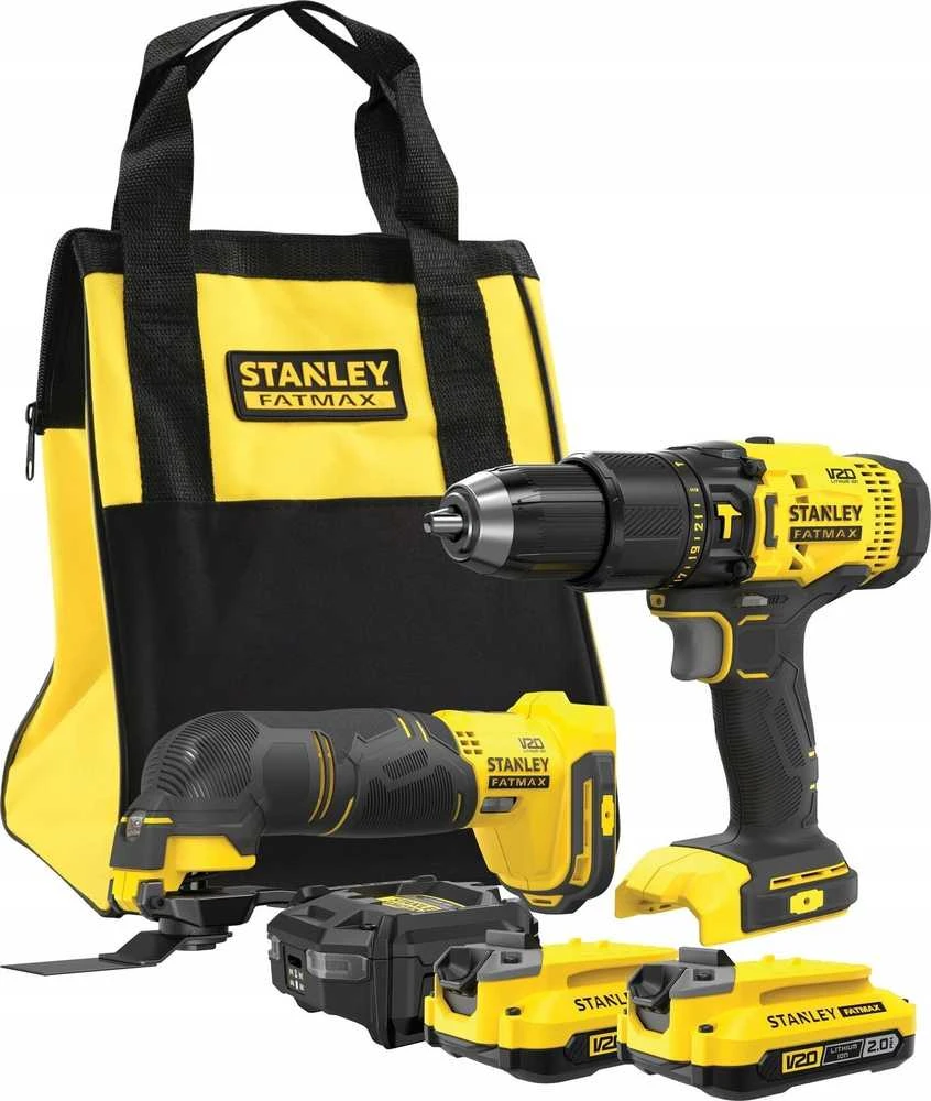 Stanley V20 įrankių komplektas su krepšiu