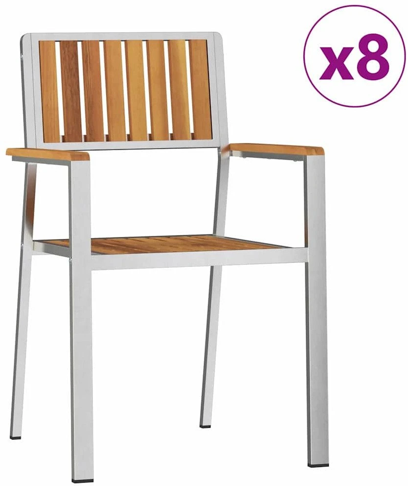 Lauko valgomojo komplektas 9 vnt. 200 x 90 x 75 cm