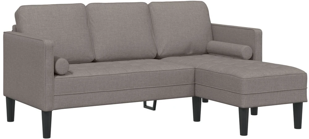Sofa Sofos komplektas 2 vnt. Tortora Poliesteris