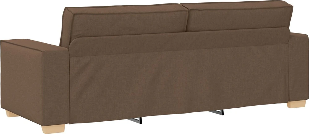 Sofa 3 vnt. Ruda Lino mišinio audinys
