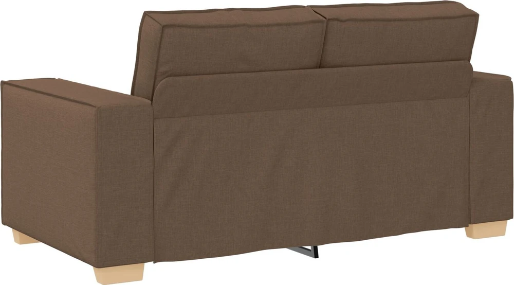 Sofa 3 vnt. Ruda Lino mišinio audinys