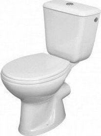 Kompaktiškas WC komplektas Cersanit Mito Pilkas 68,5 cm baltas (5907720680084)