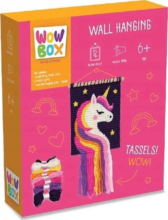 TM Toys MACRAME UNICORN SIUVINIMO RINKINYS DIY WOW BOX 6+