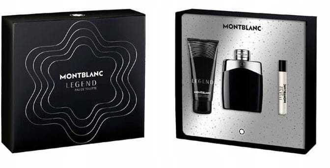 Mont Blanc "Montblanc Legend" tualetinio vandens purškiklis 100 ml, 3 dalių rinkinys vyrams