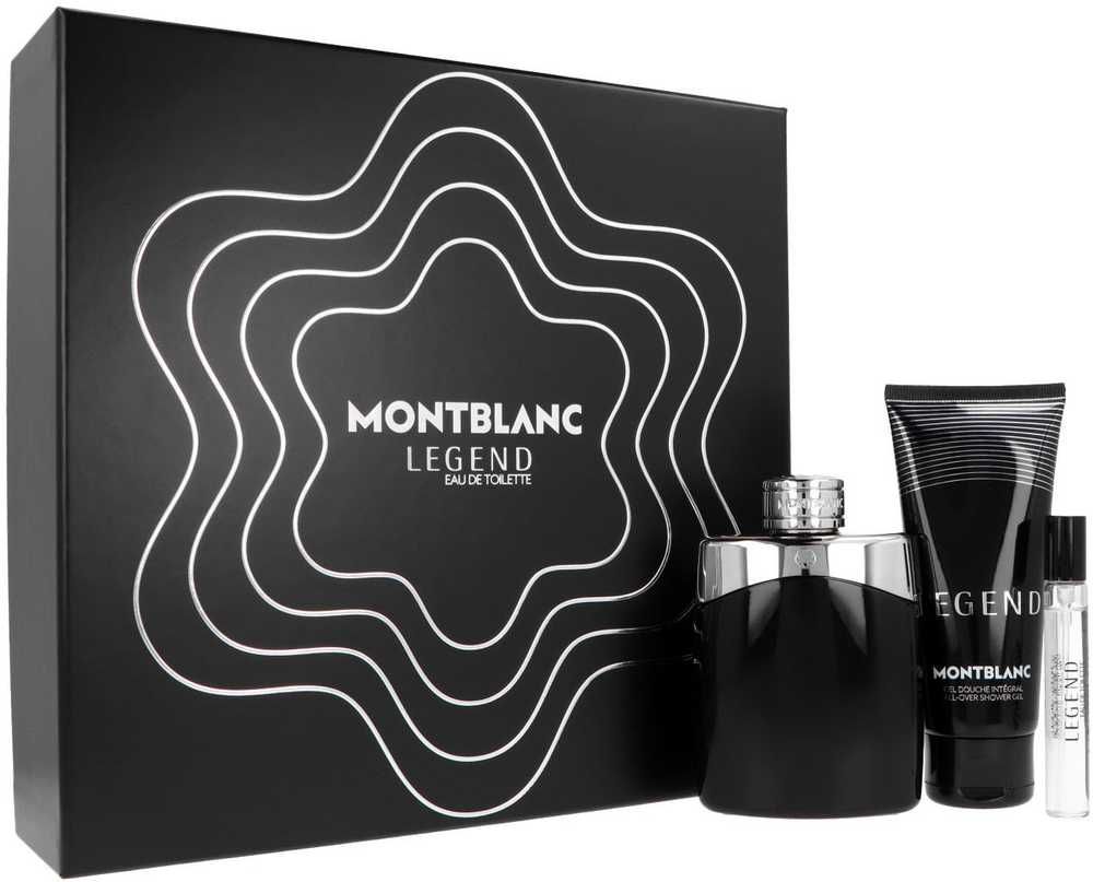 Mont Blanc "Montblanc Legend" tualetinio vandens purškiklis 100 ml, 3 dalių rinkinys vyrams
