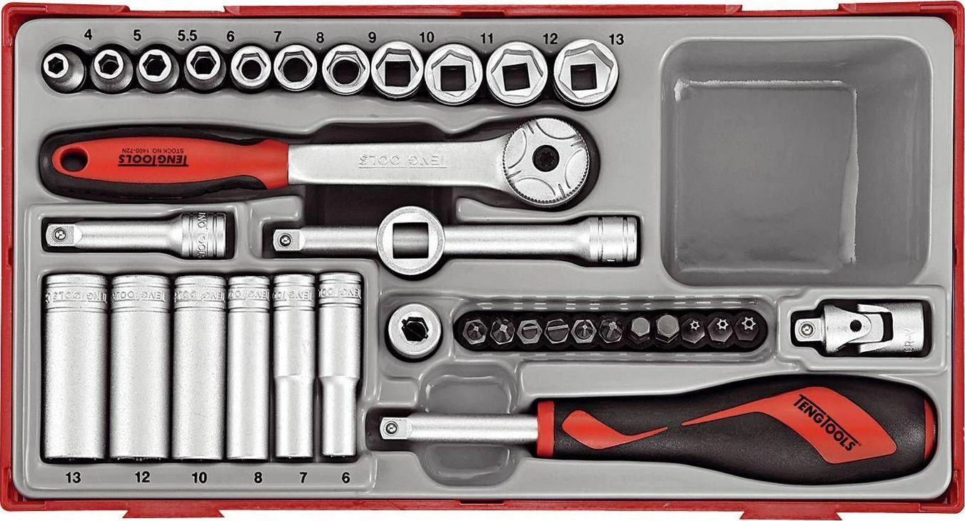 TengTools Galvučių komplektas Teng Tools TT1435; 35 vnt.