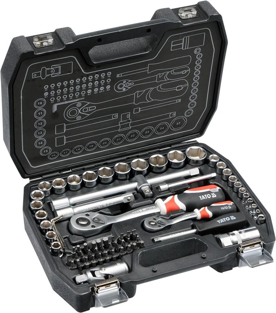 Oem Įrankių rinkinys Yato YT-38782 - 72 vnt