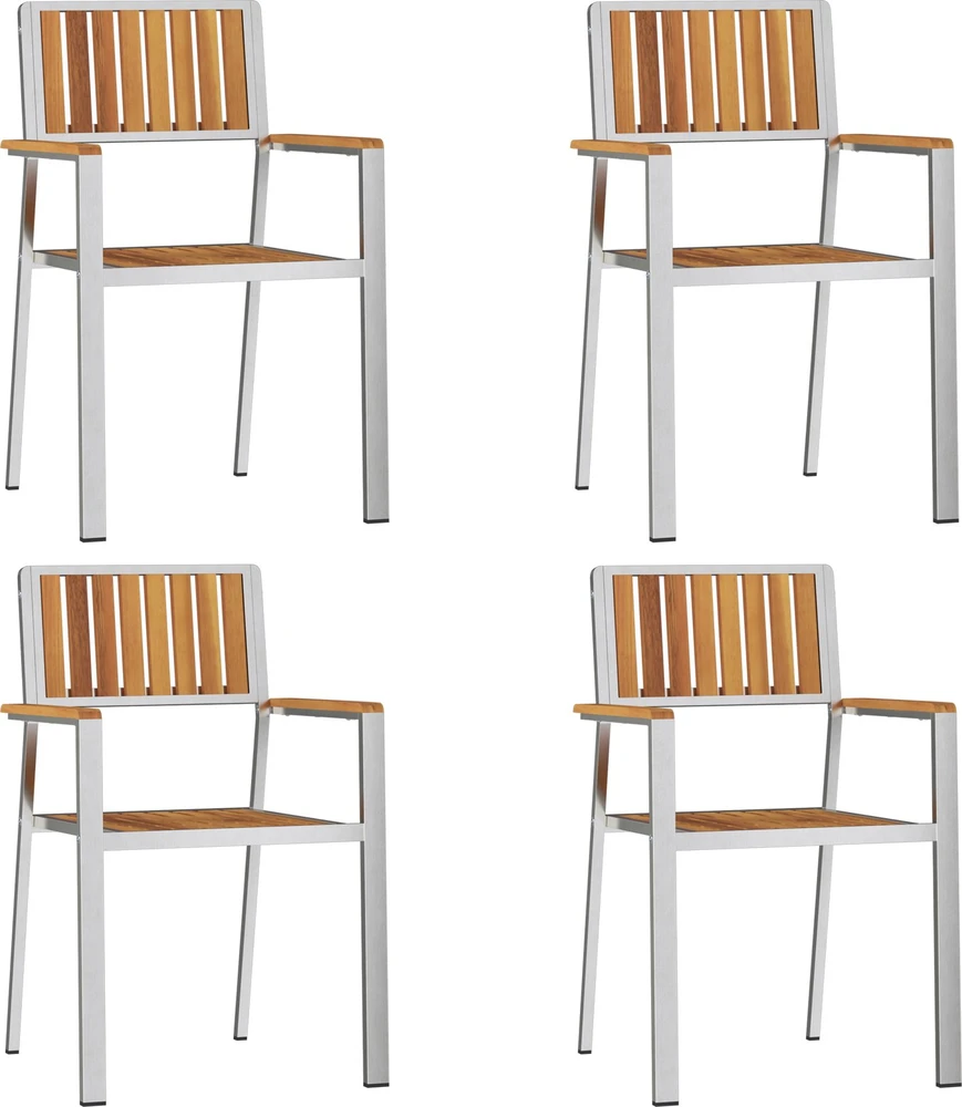 Lauko valgomojo komplektas 5 vnt. 150 x 90 x 75 cm