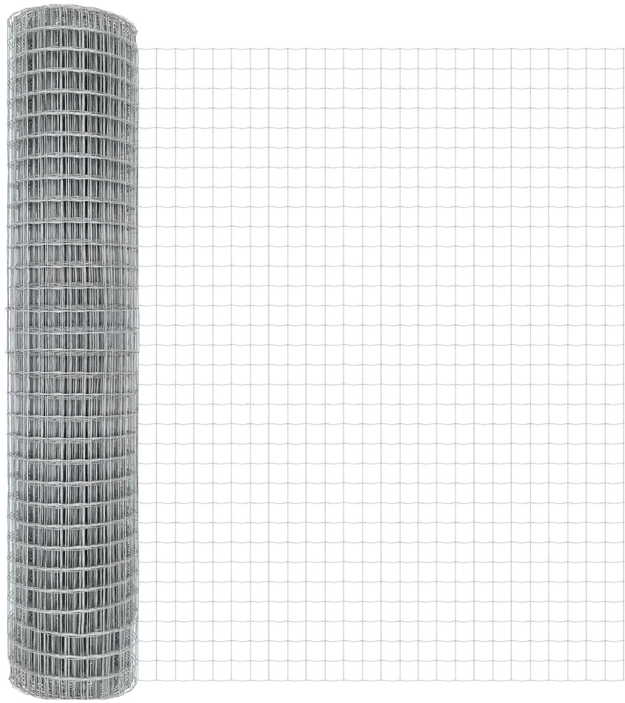 Euro tvoros su stulpu 10 x 1,5 m Galvanizuotas plienas