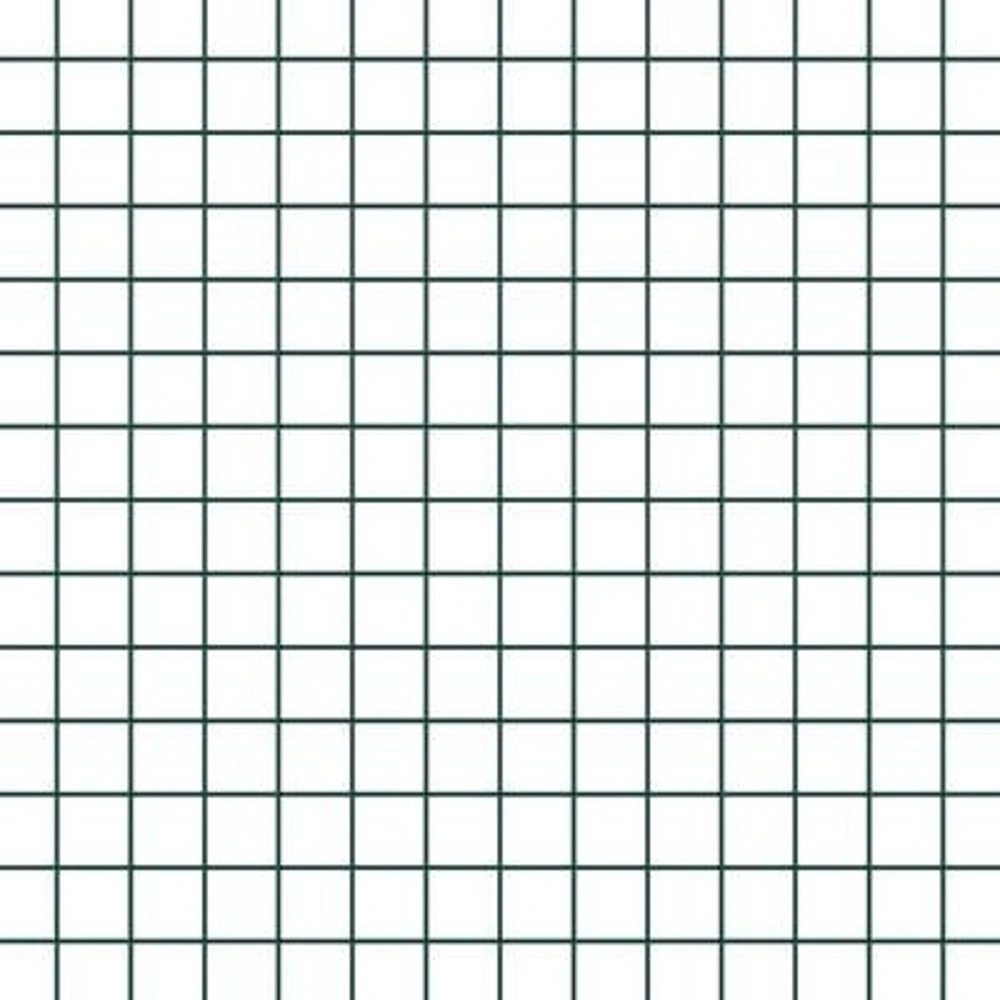Suvirintas vielos tvora su stulpeliais 25 x 1 m Žalia Tinklelis