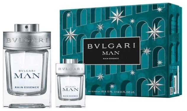 Bvlgari Rain Essence Xmas 2023 Set rinkinys vyrams (EDP, 100 ml + EDP, 15 ml)