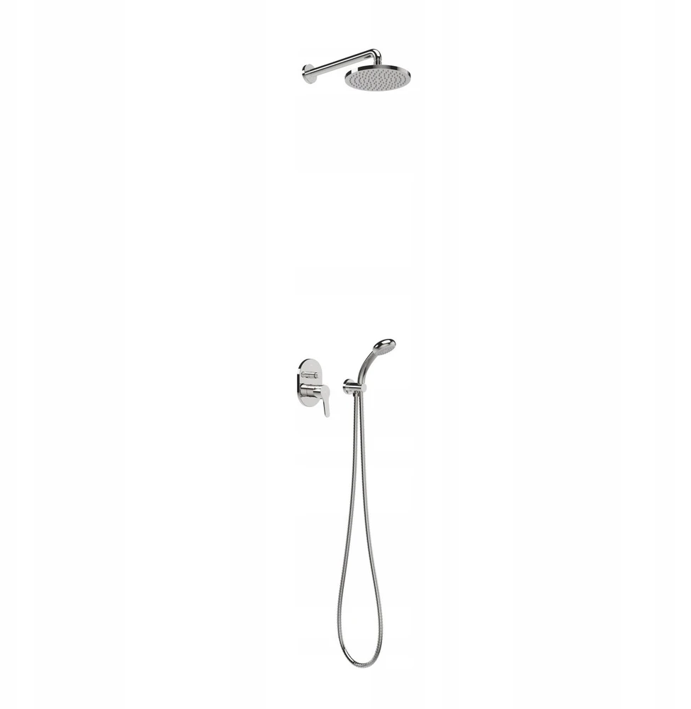 KFA Potinkinė dušo sistema Base-Tres (215.99.002) - Chromas